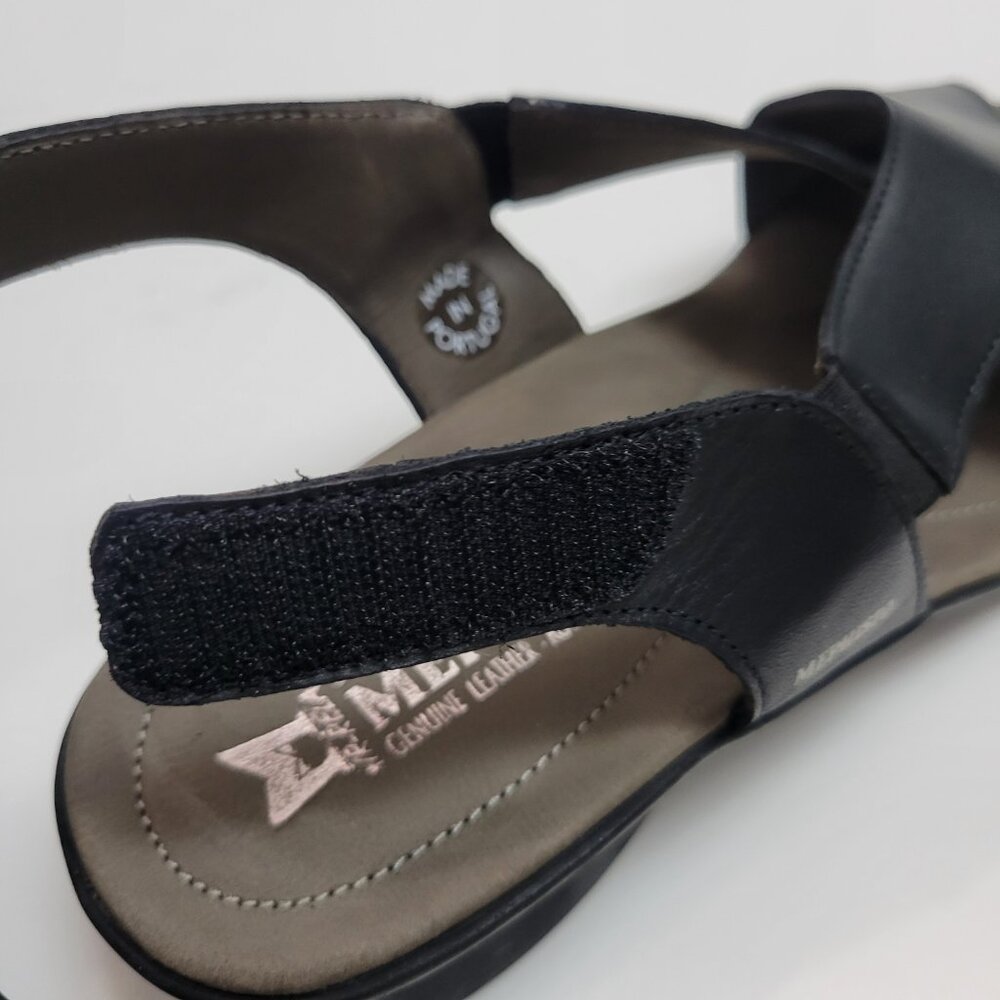 Mephisto Women's Slingback Crisscross Leather Sandals sz 39 - Picture 8 of 11